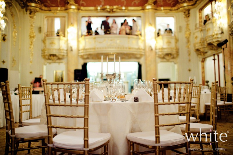 Baroque Ballroom wedding venue in Prague